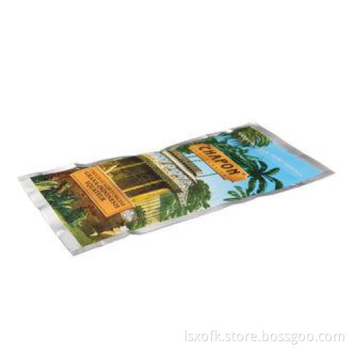 Custom Printed Laminated Coffee Packaging Bags , Zipper Bag